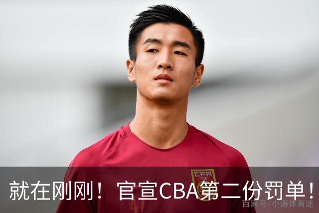 就在刚刚！官宣CBA第二份罚单！辽篮两人遭重罚，深圳2核心第3轮不打