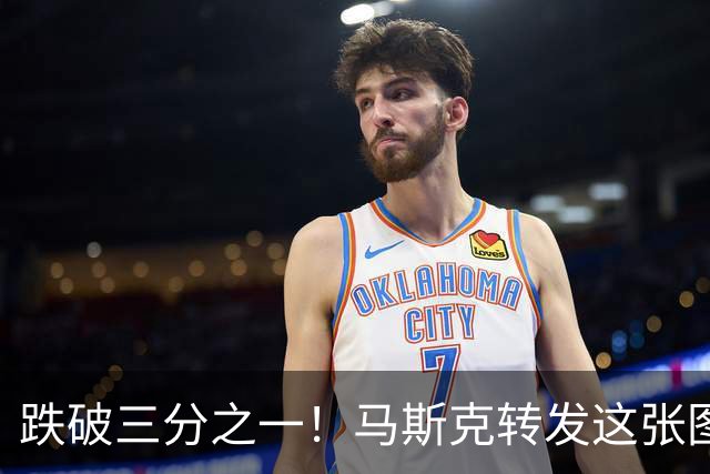跌破三分之一！马斯克转发这张图，只说了四个字